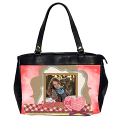 love - Oversize Office Handbag (2 Sides)