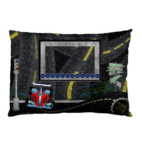 Roadtrip Pillow By Barbara Ryan Front