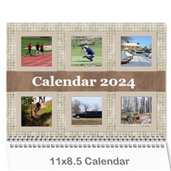 Male Calendar No 1 (any year) - Wall Calendar 11  x 8.5  (12-Months)