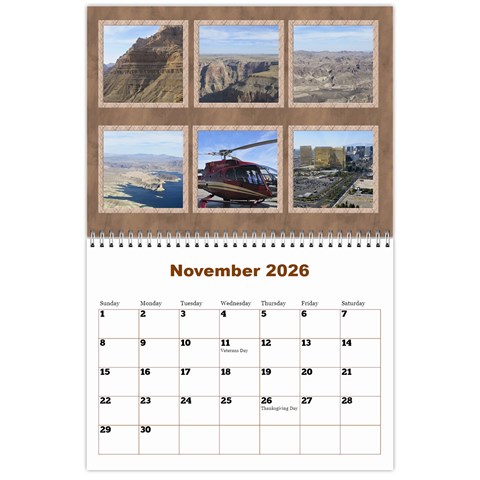 Male Calendar No 1 (any Year) By Deborah Nov 2026