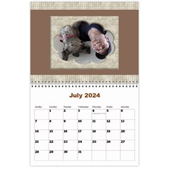 Male Calendar No 1 (any Year) By Deborah Month
