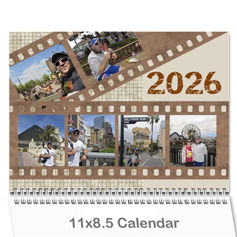 Male Calendar No 2 (any Year) By Deborah Cover