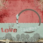 In Love Page - ScrapBook Page 12  x 12 