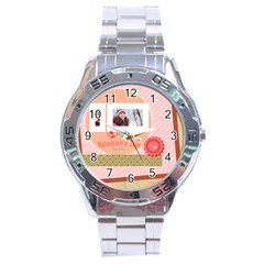 love - Stainless Steel Analogue Watch love - Stainless Steel Analogue Watch