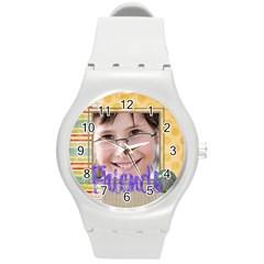 kids - Round Plastic Sport Watch (M)