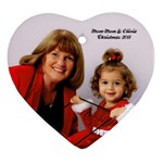 Mom-mom  - Ornament (Heart)