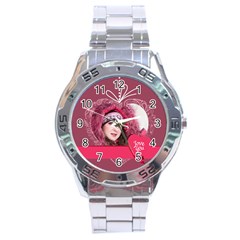 love - Stainless Steel Analogue Watch love - Stainless Steel Analogue Watch