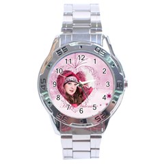 love - Stainless Steel Analogue Watch