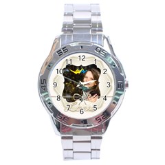 love - Stainless Steel Analogue Watch
