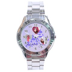love - Stainless Steel Analogue Watch