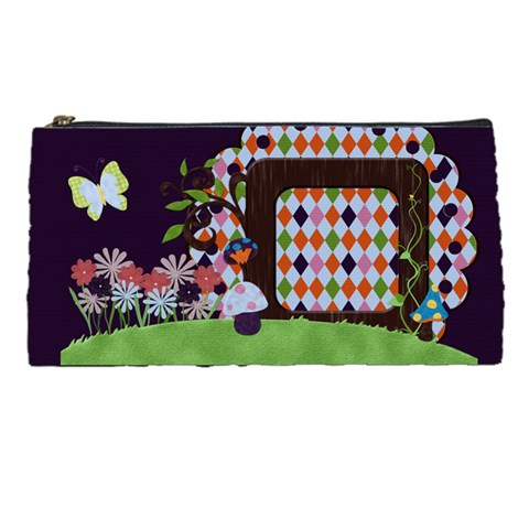 Wonderland Pencil Case By Barbara Ryan Front