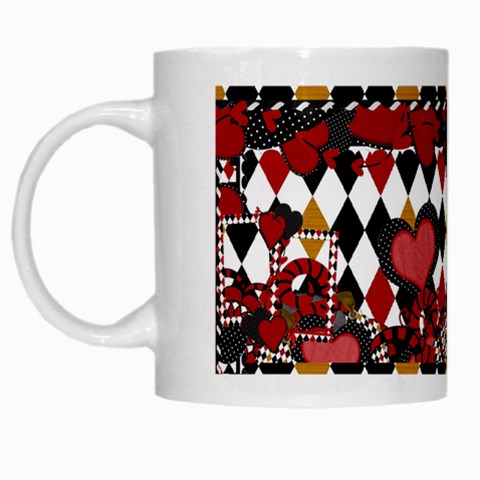 Hearts Mug By Barbara Ryan Left