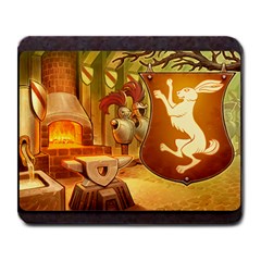 King s Forge - Rabbits - Large Mousepad