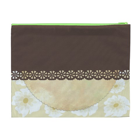 The Right Combination Cosmetic Bag Xl By Zornitza Back