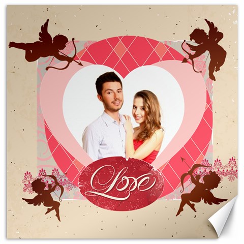Love By Ki Ki 19 x19.27  Canvas - 1