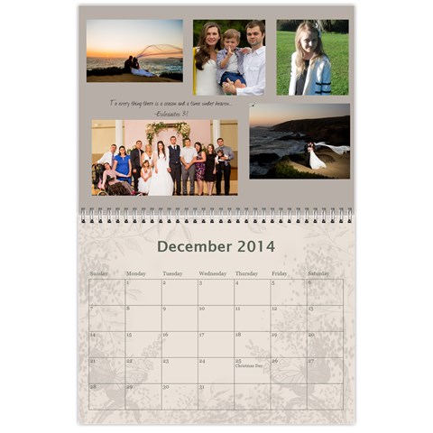 My Calendar 2014 By Inna Dec 2014