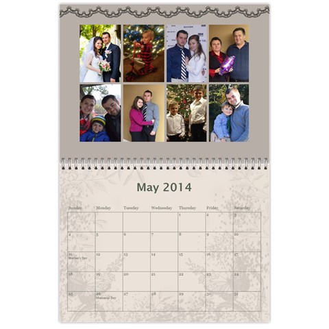 My Calendar 2014 By Inna May 2014