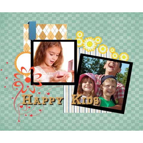 Kids By Joely 14  x 11  x 1.5  Stretched Canvas