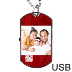 chinese new year - Dog Tag USB Flash (Two Sides)