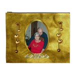 Golden Love XL cosmetic bag - Cosmetic Bag (XL)