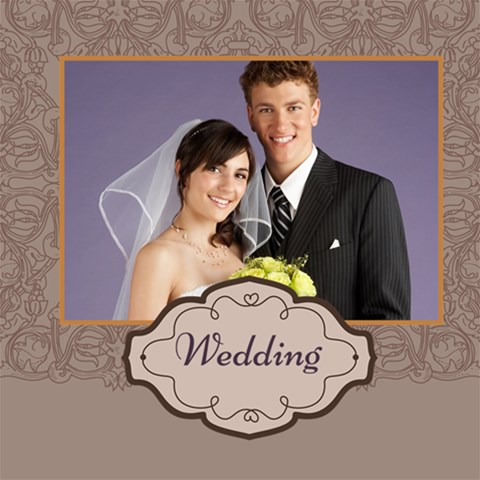 Wedding By Paula Green 12 x12  Scrapbook Page - 1