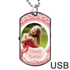 easter - Dog Tag USB Flash (One Side)