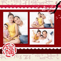 chinese new year - ScrapBook Page 8  x 8 