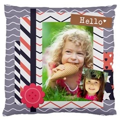 kids - Large Cushion Case (Two Sides)