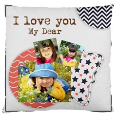 kids - Large Cushion Case (Two Sides)