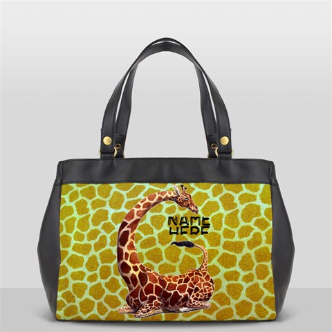 Giraffe Oversize Office Bag By Joy Johns Back