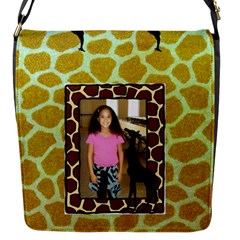 Girl s giraffe small messenger bag - Flap Closure Messenger Bag (S) Girl s giraffe small messenger bag - Flap Closure Messenger Bag (S)