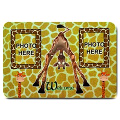 Giraffe large door mat - Large Doormat