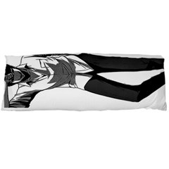 really bad dakimakura police guy from magical girls of the end - 21 x60  Body Pillow Case (Dakimakura)