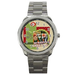 xmas - Sport Metal Watch