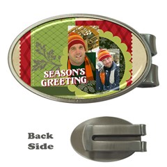 xmas - Money Clip (Oval)