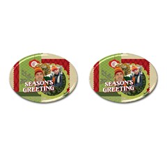 xmas - Cufflinks (Oval)