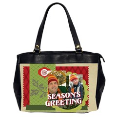 xmas - Oversize Office Handbag (2 Sides)