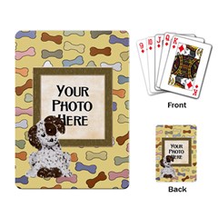 Puppy Playing Cards
