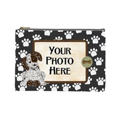 Puppy Cosmetic Bag - Cosmetic Bag (Large)