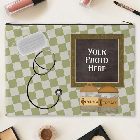 Veterinarian Xxxl Cosmetic Bag By Lisa Minor Back