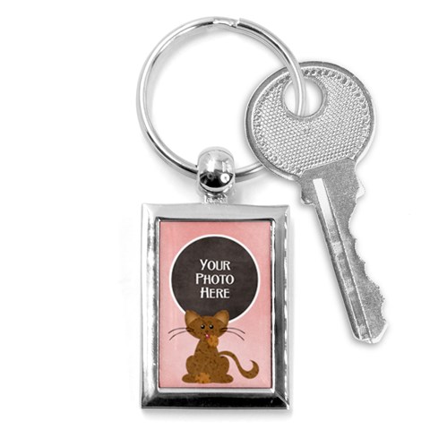 Kitty Keychain By Lisa Minor Front