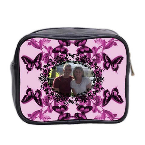 Butterfly Mini Toiletries Bag #2 By Joy Johns Back