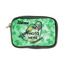Butterfly green coin purse