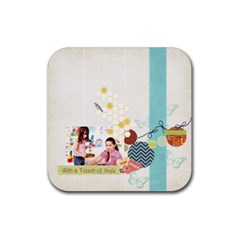 kids - Rubber Coaster (Square)