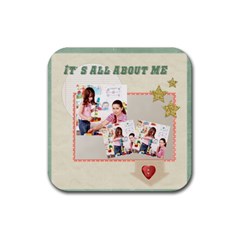 kids - Rubber Coaster (Square)