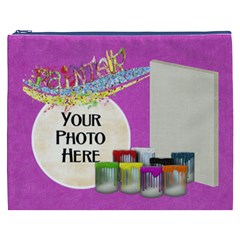 Artist Xxxl Cosmetic Bag By Lisa Minor Front
