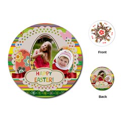 easter - Playing Cards Single Design (Round)