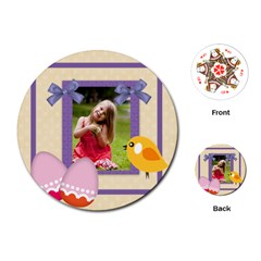 easter - Playing Cards Single Design (Round)