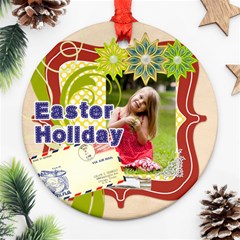 easter - Round Ornament (Two Sides)