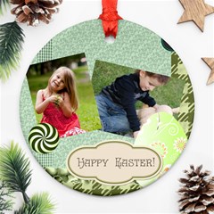 easter - Round Ornament (Two Sides)